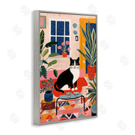 Roozbeh Bahramali | Eclectic Living Room Cat