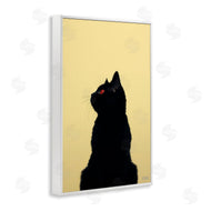 Roozbeh Bahramali | Black Cat on Yellow