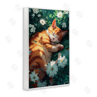 Roozbeh Bahramali | Cat Sleeping in Meadow