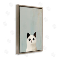 Roozbeh Bahramali | Peeking White Kitten