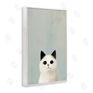 Roozbeh Bahramali | Peeking White Kitten