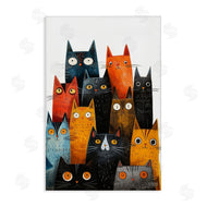 Roozbeh Bahramali | Fun Peeking Cat Faces