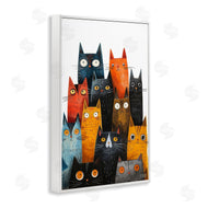 Roozbeh Bahramali | Fun Peeking Cat Faces
