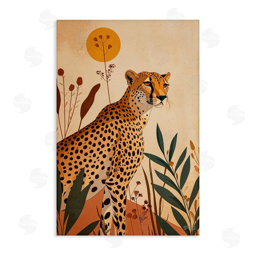 Roozbeh Bahramali | Cheetah and Boho Plants