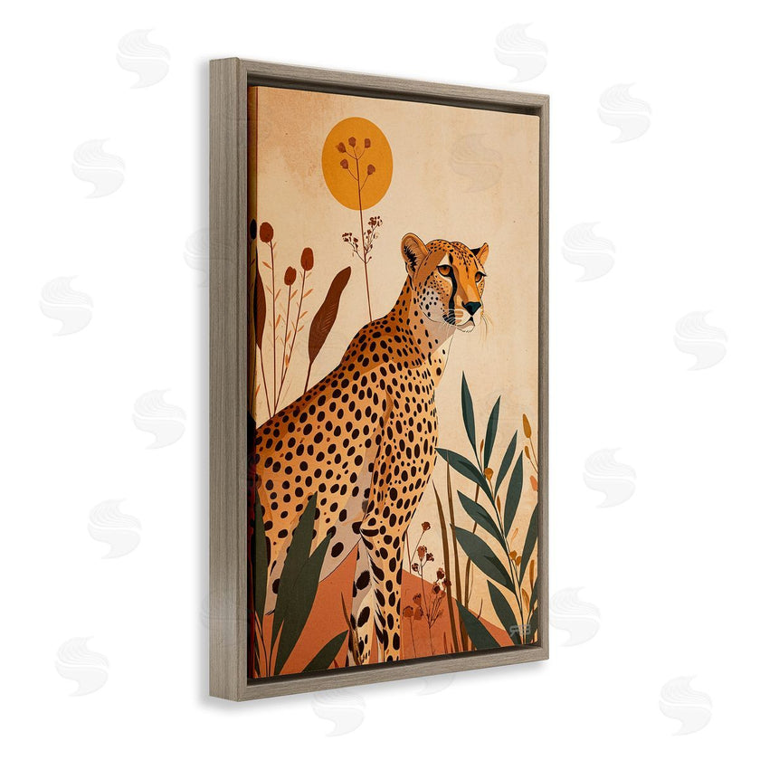 Roozbeh Bahramali | Cheetah and Boho Plants