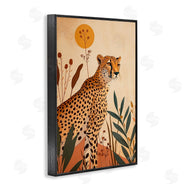 Roozbeh Bahramali | Cheetah and Boho Plants