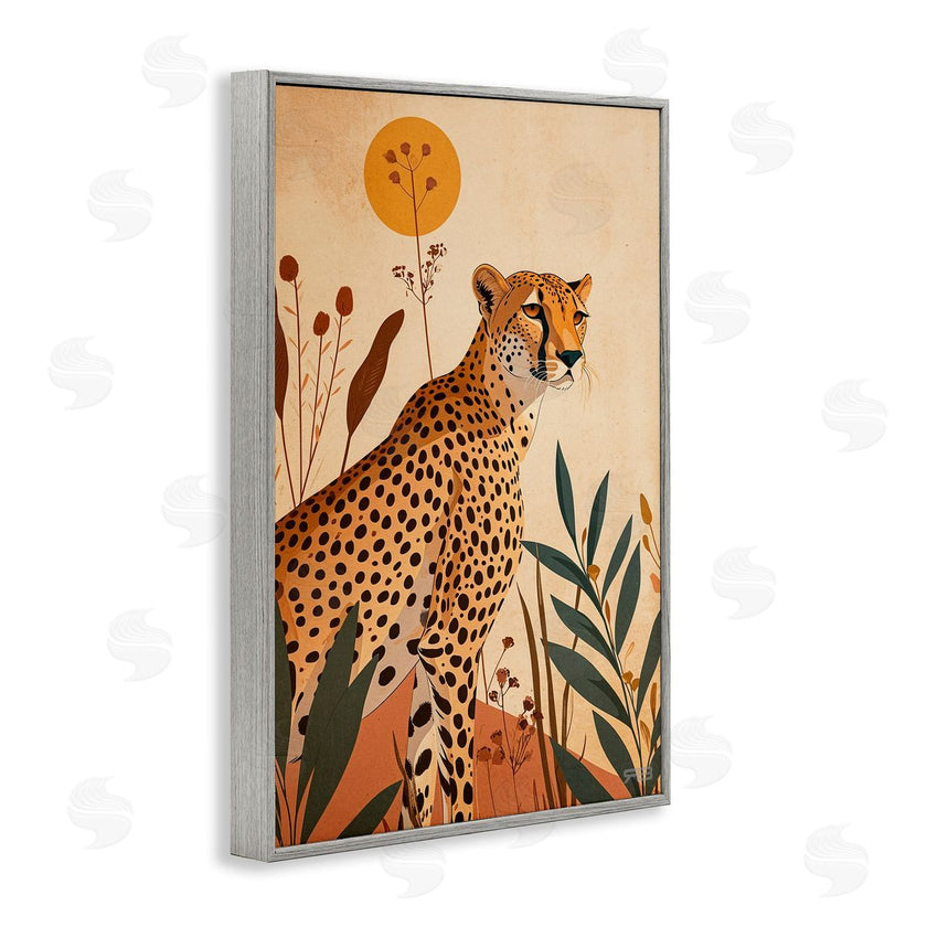 Roozbeh Bahramali | Cheetah and Boho Plants