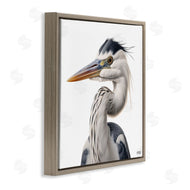 Roozbeh Bahramali | Stoic Heron Looking Left