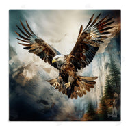 Roozbeh Bahramali | Intense Eagle Spreading Wings