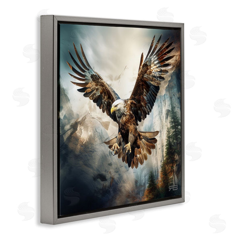 Roozbeh Bahramali | Intense Eagle Spreading Wings