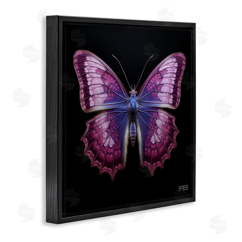 Roozbeh Bahramali | Vivid Purple Butterfly