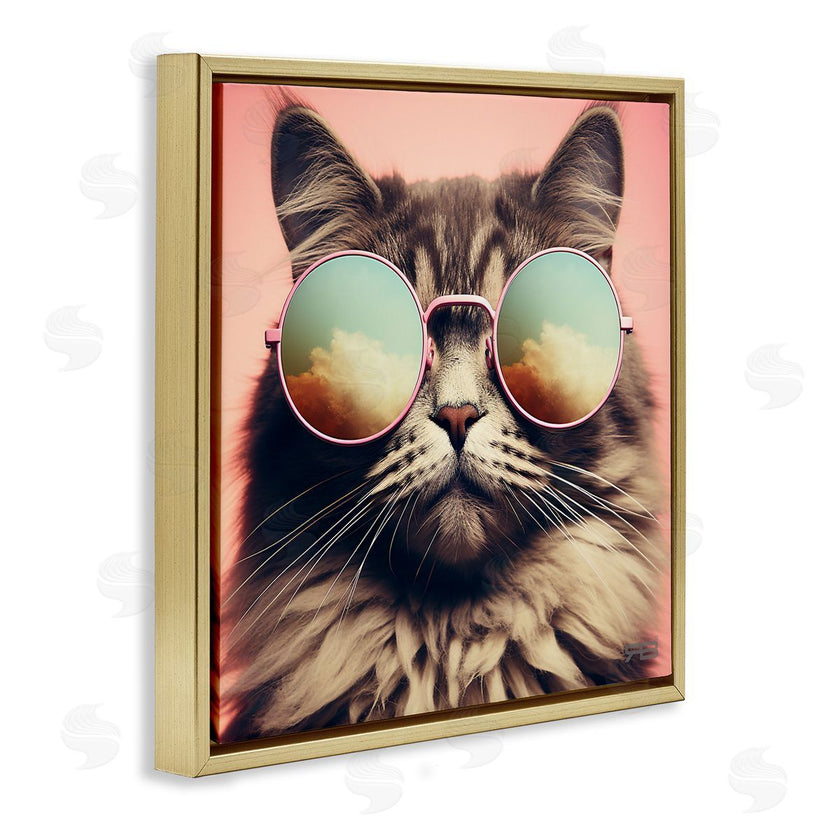 Roozbeh Bahramali | Cat and Cloud Reflection Glasses