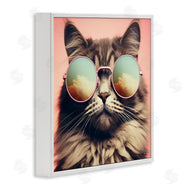 Roozbeh Bahramali | Cat and Cloud Reflection Glasses