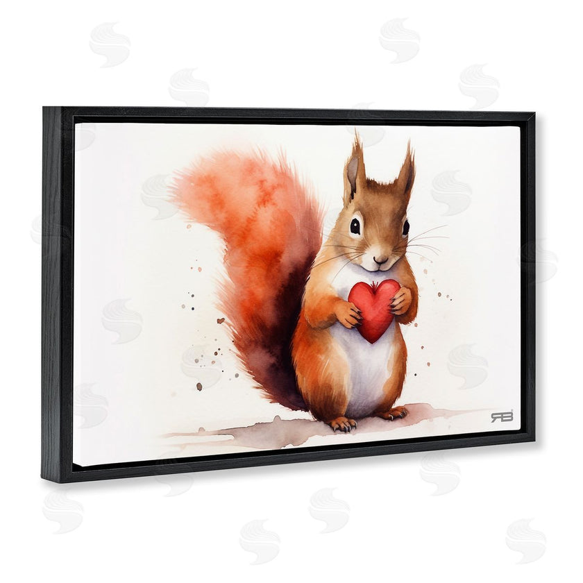 Roozbeh Bahramali | Squirrel Holding Heart