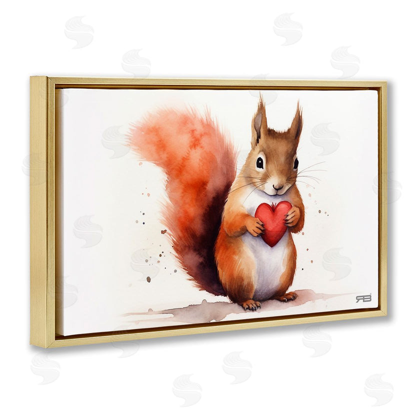 Roozbeh Bahramali | Squirrel Holding Heart