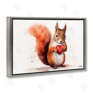 Roozbeh Bahramali | Squirrel Holding Heart