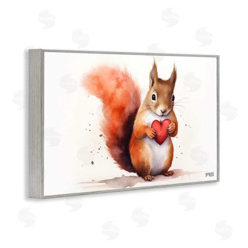 Roozbeh Bahramali | Squirrel Holding Heart