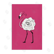 Martina Pavlova | Rose Blossom Flamingo