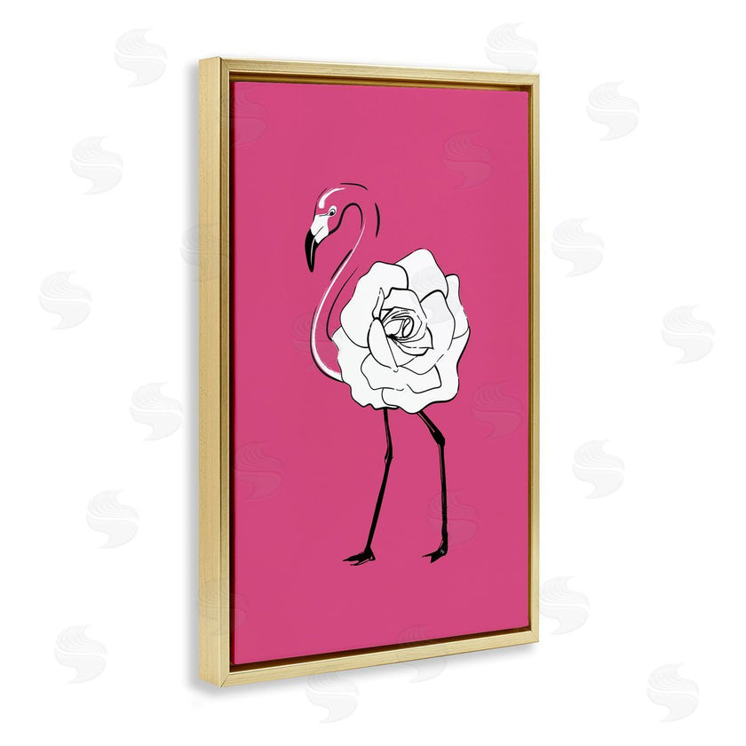 Martina Pavlova | Rose Blossom Flamingo