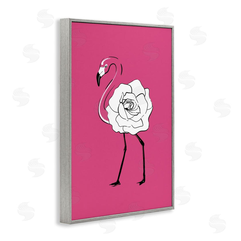 Martina Pavlova | Rose Blossom Flamingo