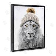 Sasha | Lion in Winter Hat