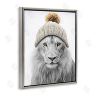 Sasha | Lion in Winter Hat