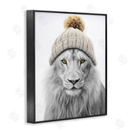 Sasha | Lion in Winter Hat