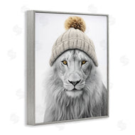 Sasha | Lion in Winter Hat