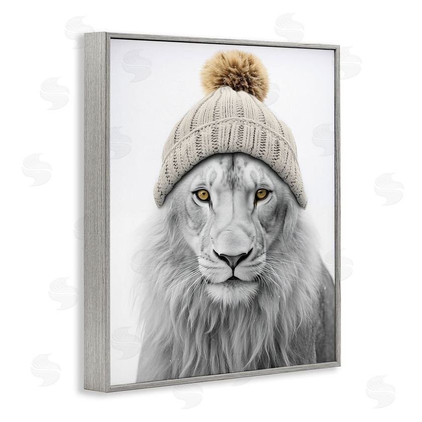 Sasha | Lion in Winter Hat