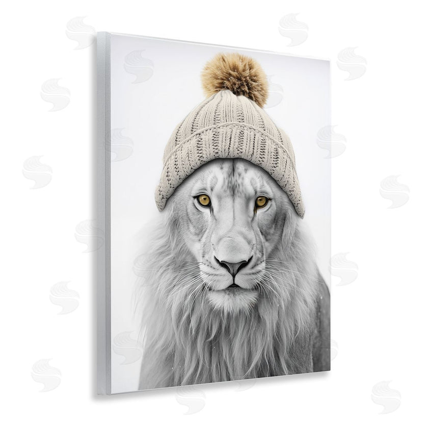 Sasha | Lion in Winter Hat