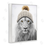 Sasha | Lion in Winter Hat