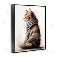Sasha | Cat in Striped Sweater