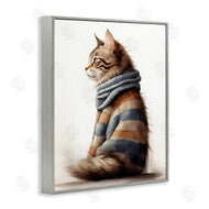 Sasha | Cat in Striped Sweater
