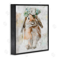 Stellar Design Studio | Bunny and Spring Floral Crown