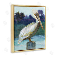 Stellar Design Studio | Tropical Pelican Perched