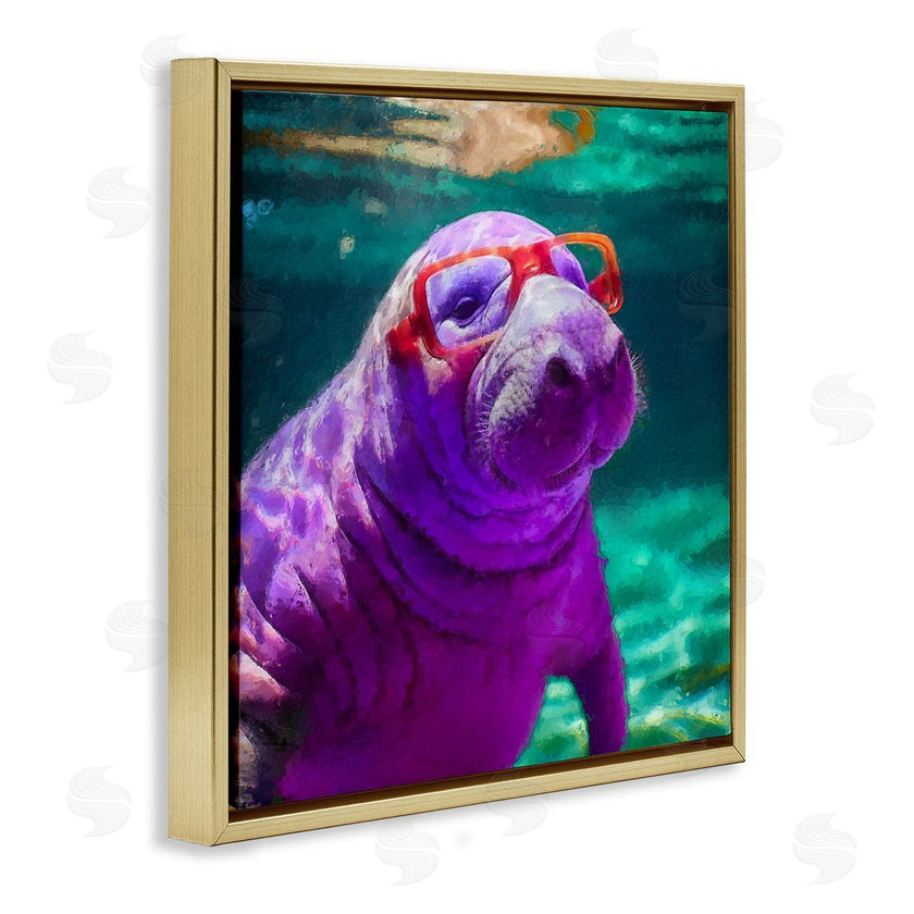 Sean Parnell | Manatee with Glasses
