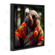 Sean Parnell | Manatee with Aloha Shirt