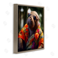 Sean Parnell | Manatee with Aloha Shirt