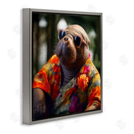 Sean Parnell | Manatee with Aloha Shirt