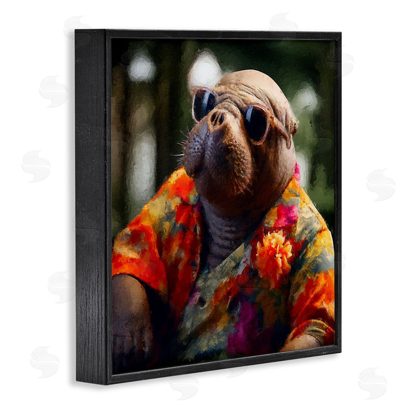 Sean Parnell | Manatee with Aloha Shirt