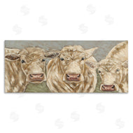Sara G. Designs | Beige Cow Trio