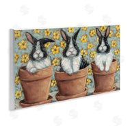 Sara G. Designs | Three Bunnies in Pots