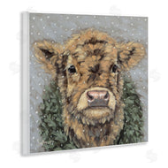 Sara G. Designs | Snowy Cattle and Wreath
