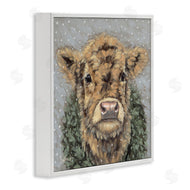 Sara G. Designs | Snowy Cattle and Wreath