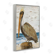 Julie DeRice | Rustic Ocean Pelican
