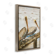Julie DeRice | Rustic Pelicans Perched