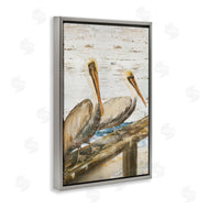 Julie DeRice | Rustic Pelicans Perched