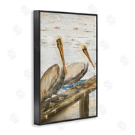 Julie DeRice | Rustic Pelicans Perched
