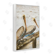 Julie DeRice | Rustic Pelicans Perched
