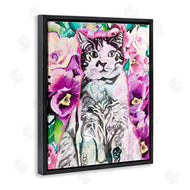 Chelsea Goodrich | Kitty Among Flowers